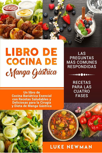 Libro Gastronómico, Manga Gástrica De Cocina Bariátrica