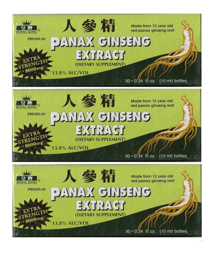 Royal King Panax Extracto De Ginseng, 3