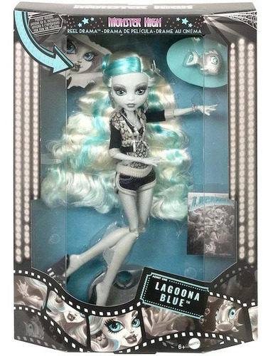 Imagen 1 de 3 de Muñeca Monster High Lagoona Blue Reel Drama