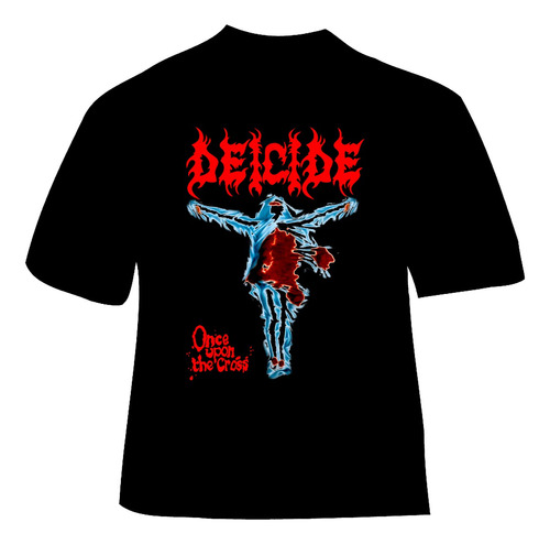 Polera Deicide - Ver 14 - Once Upon The Cross