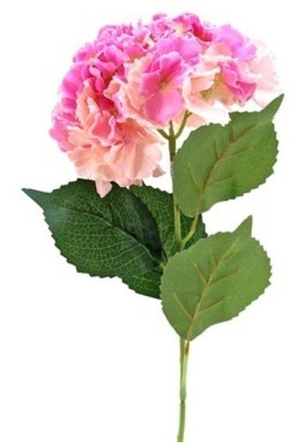 Flor Tallo Hortensia Grande 89cm Colores