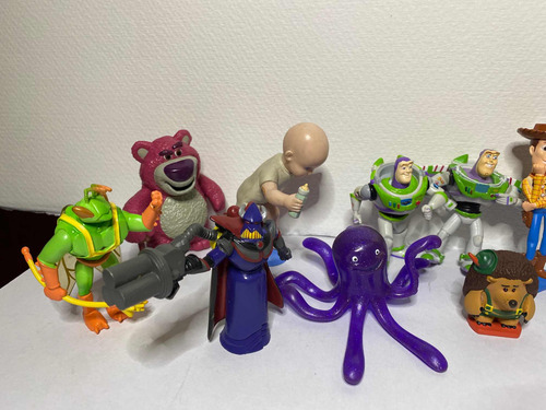Colección De Figuras Disney Pixar De Toy Story 1, 2 Y 3 (Usado)