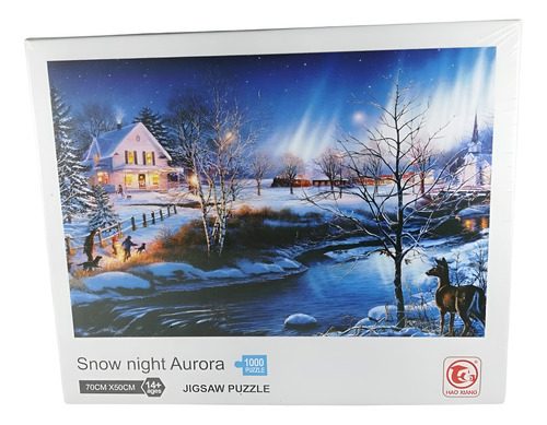 Rompecabezas: Invierno De Noche (1000 Piezas) Hao Xiang