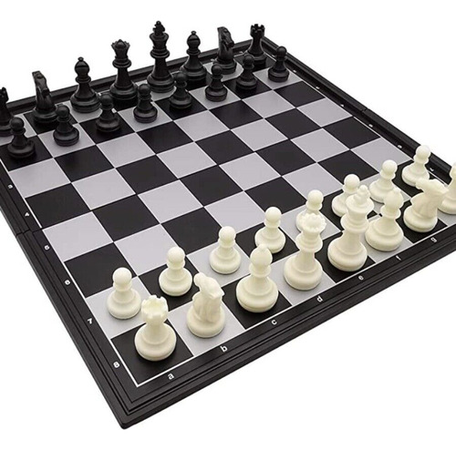 Ajedrez Magnético Juego De Mesa Chess Game Tablero 33x33cm