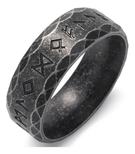 Anillo Runas Vikingas Elder Futhark ¡bolsa De Regalo!