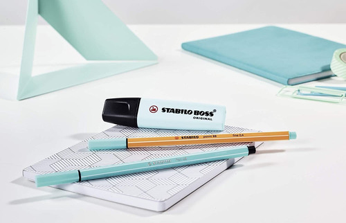 Resaltadores De Colores Pastel Stabilo Boss X6 Unidades
