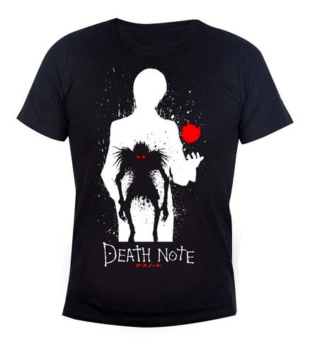 Remera Hombre Algodón Death Note 