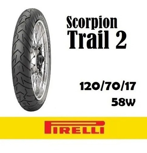 Imagen 1 de 2 de Pirelli Scorpion Trail2 120/70/17 58w