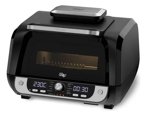 Fritadeira Elétrica Air Fryer WAP Barbecue com Painel Digital e 1...