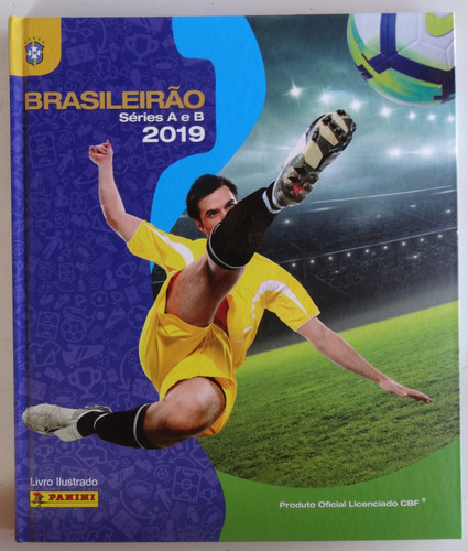 Álbum Campeonato Brasileiro 2019 Panini Completo Capa Dura