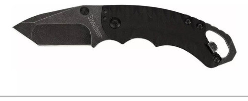 Kit Edc Navaja Kershaw Shuffle Ii Black Y Anillo Defensa Per Negro