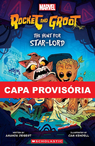 Libro Rocky Racum E Groot A Busca Pelo Sr Das Estrela De Dei