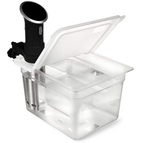 Sous Vide Container  Quart Evc Con Tapa De Bisagra Pleg...