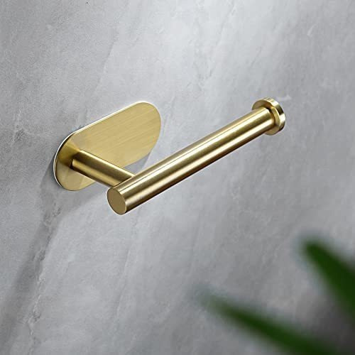 Soporte Para Papel Higienico Autoadhesivo De Acero Inox. - D