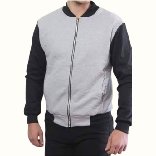 Polerón Cierre Bomber Jacket Hombre Nacional