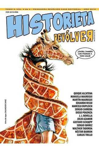 Historieta Revolver Tomo 2 Vol 4 - Varios Autores