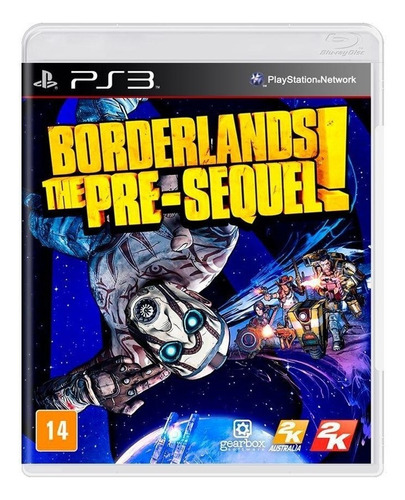 Borderlands The Presequel Ps3 Mídia Física Novo Lacrado