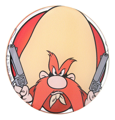 Yosemite Sam Ronda Logo Auto Coche Emblema Logo Calcomania A