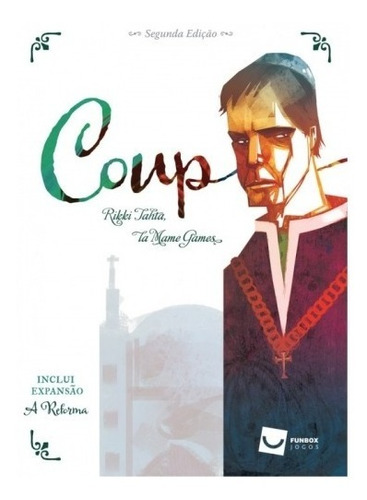 Card Game - Coup + Expansão A Reforma - Em Português