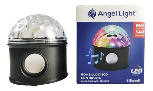 Bombillo Led 6w Luces Disco Corneta Bluetooh 