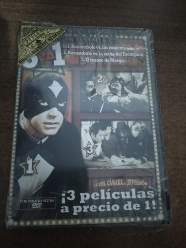 3 En 1 Cine Mexicano - Rocambole - Dvd  (sellado)