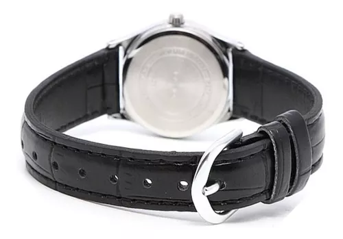 Reloj Casio Negro con plateado LTP-1094E-1