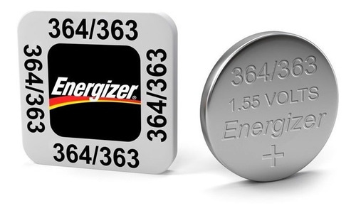 Pila Energizer 364 363 621 Sw Oxido De Plata Para Reloj