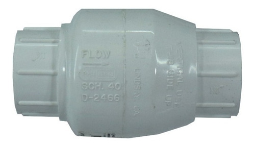 Válvula Check Pvc Cedula 40 1520-12 De 1 1/4 PuLG 10200190