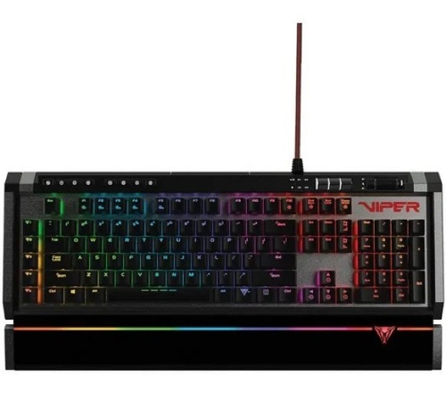 Teclado Gamer Patriot Viper V770 Led Rgb Alambrico Negro /vc