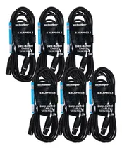 Comprar Cable Canon A Canon Xlr 3.5 Metros Señal Dmx Audio 6 Pz