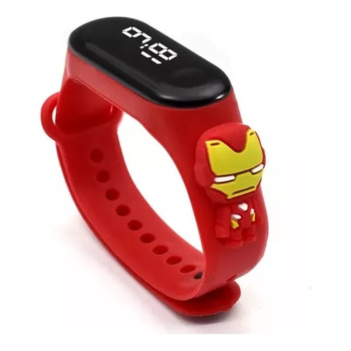 Reloj Touch Pulsera Digital Avengers Spider Pikachu Disney