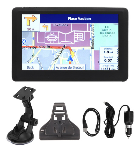 Navegador Gps Universal Con Pantalla Táctil De 5 Pulgadas Ca