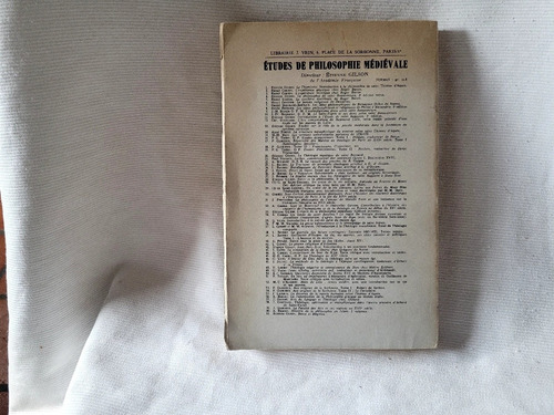 Imagen 3 de 8 de Etudes Role Pensee Medievale System Cartesien Etienne Gilson