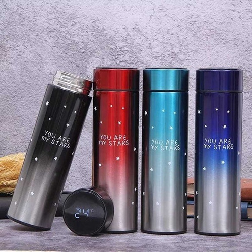 Termo Con Medidor De Temperatura Inteligente Digital Vaso Te