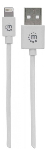 Cable Ilink Para Apple Manhattan 1m Usb iPod iPhone iPad Color Blanco