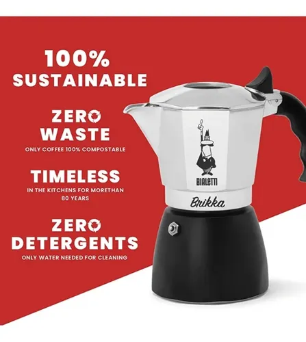 Cafetera Bialetti Brikka 4 Tz