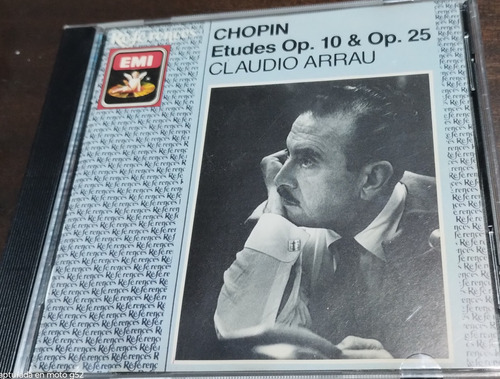 Claudio Arrau Cd Chopin Etudes Op 10 & Op 25