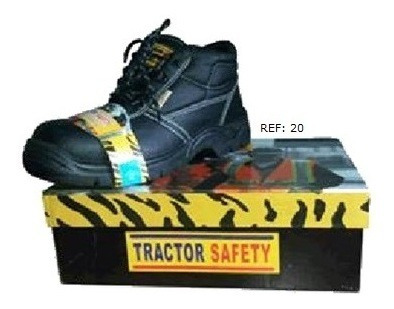 Bota De Seguridad Tractor Safety Negra