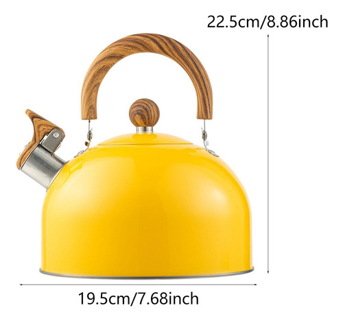 Whistling Kettle Stovetop Kettle 2.5 L Se Calienta