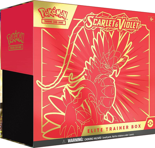 Scarlet & Violet Pokémon Cartas Tcg Elite Trainer Box Ya