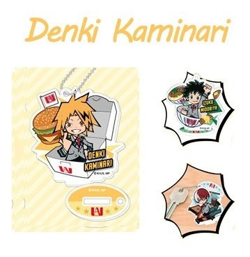 Imagen 1 de 3 de My Hero Academia Food Series - Denki Kaminari (llavero)