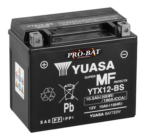Bateria Yuasa Ytx12 Bs Gel Sellada Suzuki V Strom 650