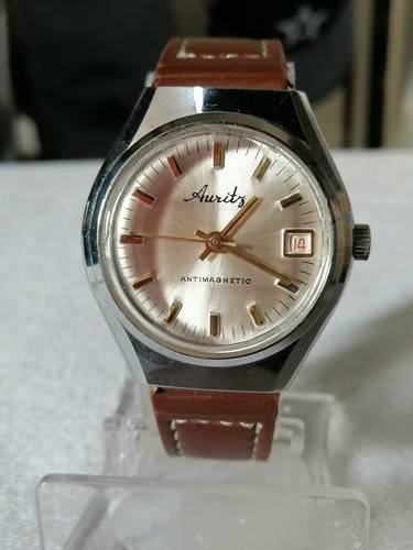 Reloj Aurits Suizo Vintage Caballero Cuerda Manual Impecable