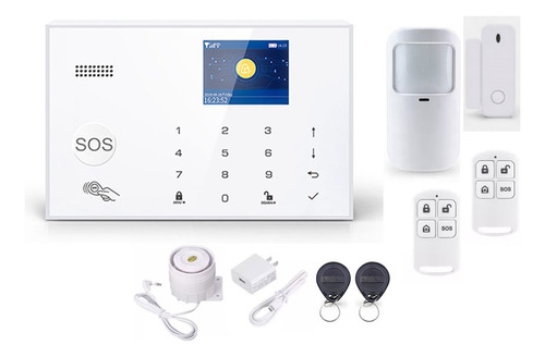 Kit Alarma Hogar Oficina Tuya Smart Inalambrica Gsm/wifi 