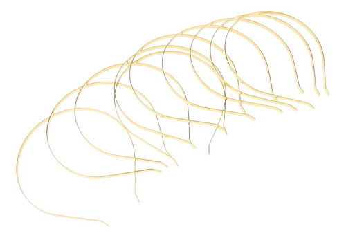 Aro De Metal Para El Cabello Banda Para El Cabello 3 Piezas