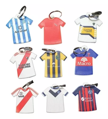 LLAVERO CAMISETA FUTBOL