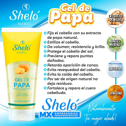 Imagen 2 de 4 de Gel Para El Cabello Bebe - Natural, Hidrata Y Da Brillo