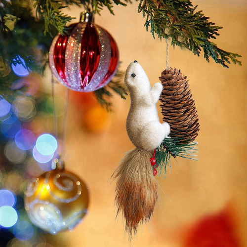 Decoraciones Para Árboles De Navidad De Ardilla Adornos Para