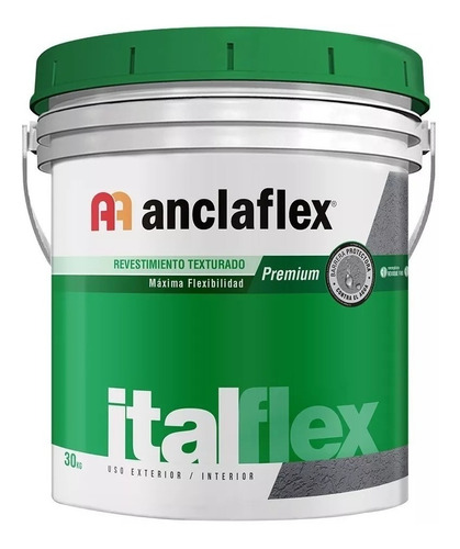 Revestimiento Textura Mediana Italflex Anclaflex 30kg Imagen