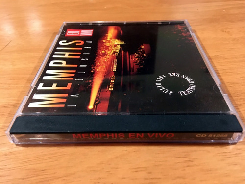 Memphis La Blusera En Vivo Cd Original Caja Acrilica 1994